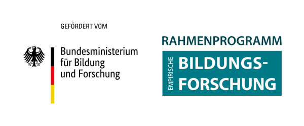 Logos von BMBF und Rahmenprogramm Bildungsforschung